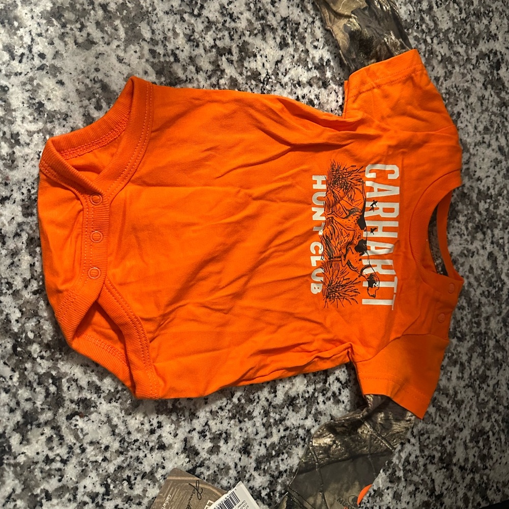 Carhartt Kids Orange Shirt